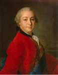 Rokotov Fyodor Portrait of Count Ivan Ivanovich Shuvalov  - Hermitage